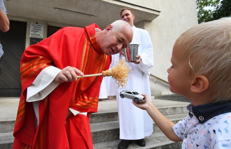 Lelki nyugalmat a közlekedőknek - Szent Kristóf búcsú Maroshegyen